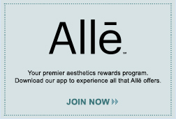 Earn rewards on your favorite Allergan Aesthetics products and treatments.